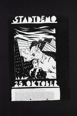 Stadt-Demo. Besammlung Münsterhof