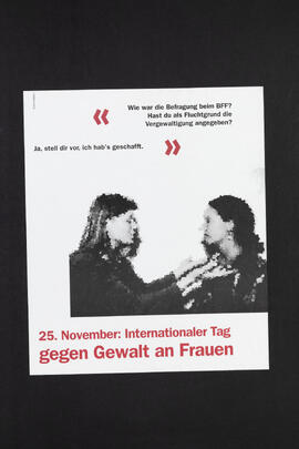 
November: Internationaler Tag gegen Gewalt gegen Frauen Version 1
