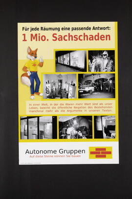 Für jede Räumung eine passende Antwort: 1 Mio. Sachschaden