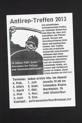 Monatliches Antirep-Treffen 2013