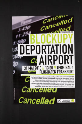 Blockupy - Deportation airport - 31.Mai 2013, 13.00, Terminal 1, Flughafen Frankfurt