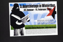 
Anarchietage in Winterthur. Nor-Süd Haus an der Steinberggasse 18

