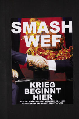 Smash WEF - Krieg beginnt hier - Revolutionärer Block, 22.1.