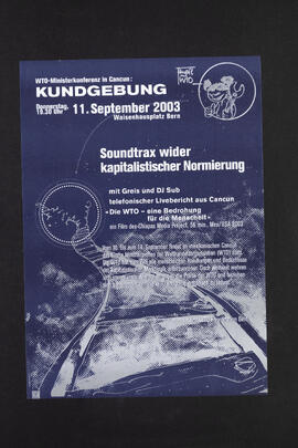 WTO-Ministerkonferenz in Cancun