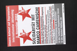 Knastspaziergang. Solidarität mit Marco Camenisch.