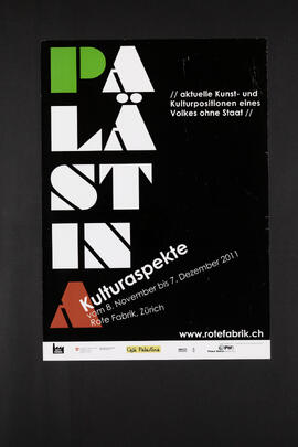 Palästina - Kulturaspekte - aktuelle Kunst- und Kulturpositionen eines Volkes ohne Staat