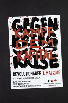 Gegen Krieg und Krise. Kampf dem Kapital. Revolutionärer 1. Mai 2015