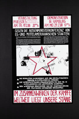 Gegen die Aussenministerkonferenz von EG- und Mittelamerkianischen Staaten