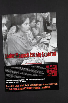 Jeder Mensch ist ein Experte. 4. antirassistisches Grenzcamp