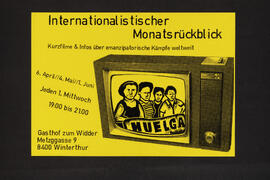 Internationalistischer Monatsrückblick