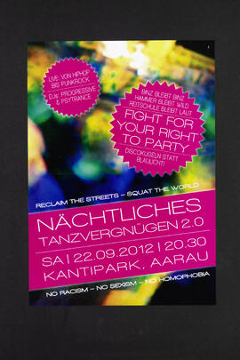 RTS. Fight for your Right to Party. Nächtliches Tanzvernügen 2.0